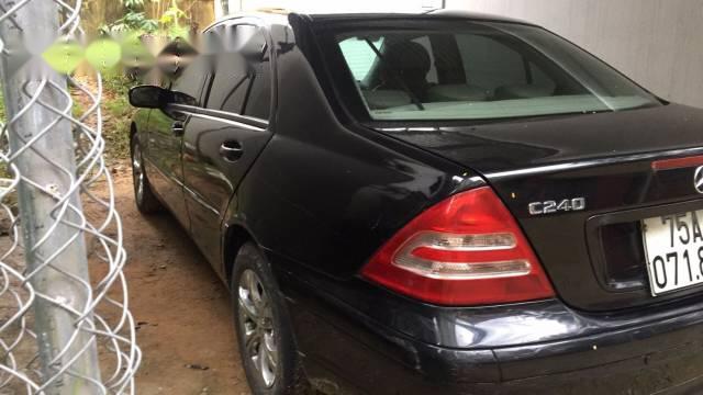 Bán Mercedes C240 đời 2002, màu đen chính chủ