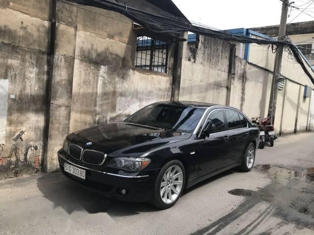 Bán BMW 7 Series 750li đời 2007, màu đen, nhập khẩu nguyên chiếc, giá tốt