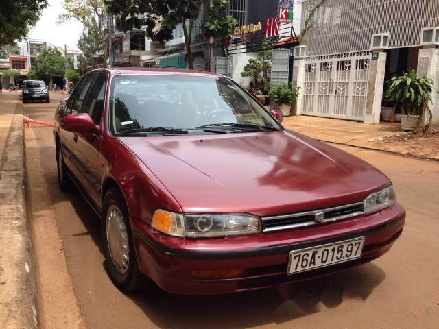 Bán Honda Accord đời 1990, màu đỏ