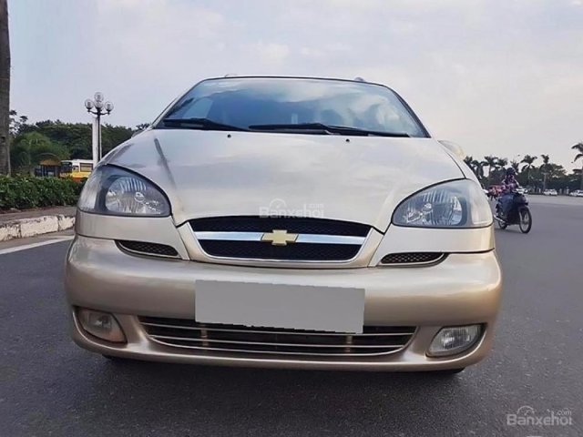 Bán xe Chevrolet Vivant MT đời 2009, màu vàng số sàn, giá 225tr