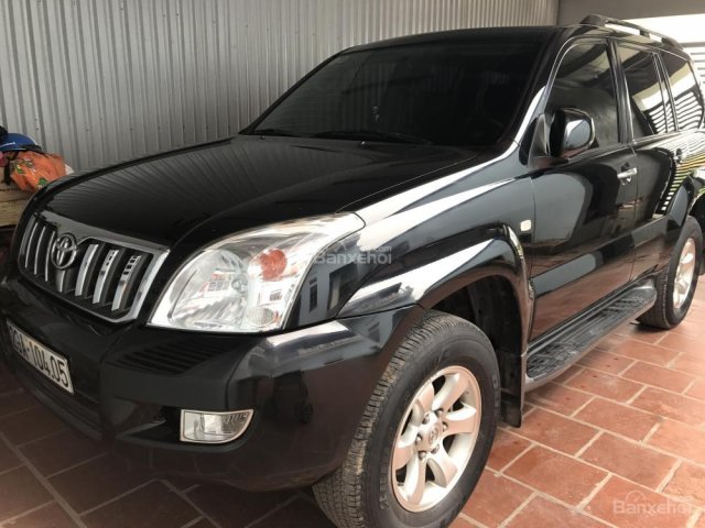 Bán Toyota Prado GX đời 2008, đăng ký 09/2009, màu đen, Nhật Bản, xe quan chức