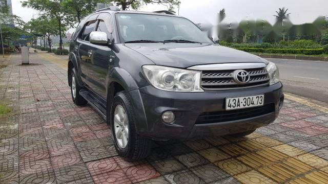 Bán Toyota Fortuner 2.7V đời 2009, màu xám số tự động, giá tốt