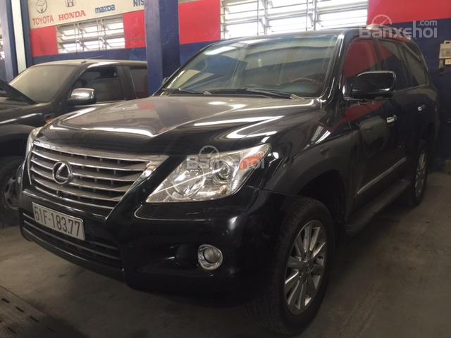 Cần bán gấp Lexus LX 570 đời 2007, màu đen, xe nhập ít sử dụng