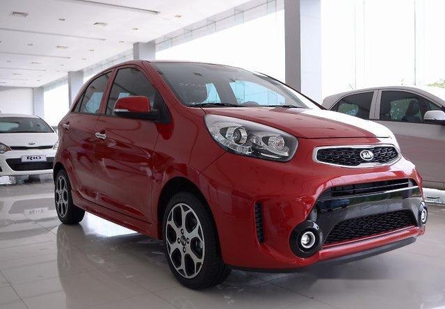 Cần bán xe Kia Morning MT đời 2017, màu đỏ, nhập khẩu