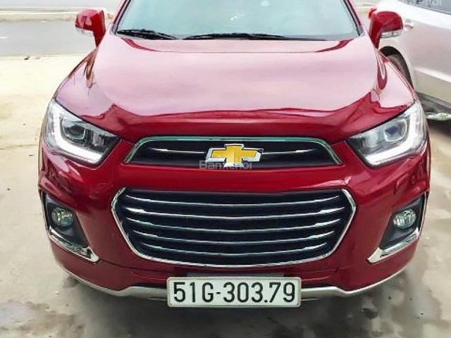 Cần bán Chevrolet Captiva đời 2017, màu đỏ