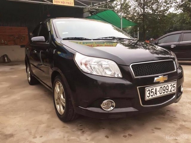 Bán xe Chevrolet Aveo LT 1.5 MT đời 2015, màu đen số sàn giá cạnh tranh