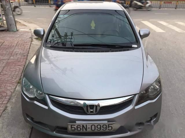 Cần bán Honda Civic AT đời 2009, màu bạc số tự động, giá tốt