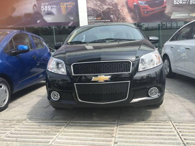 Bán Chevrolet Aveo đời 2017, màu đen, giá chỉ 70 triệu