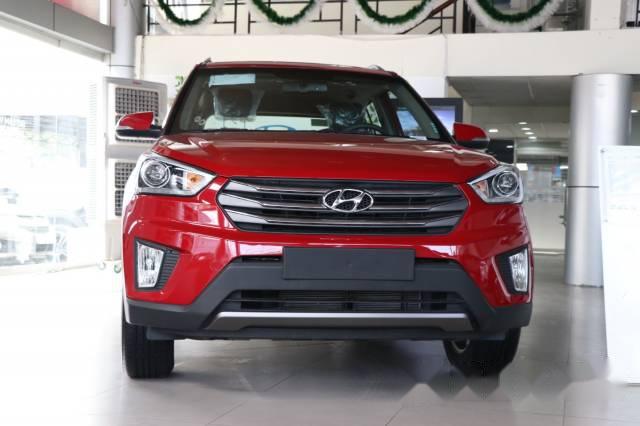 Bán xe Hyundai Creta AT 2017, màu đỏ, giá chỉ 740 triệu