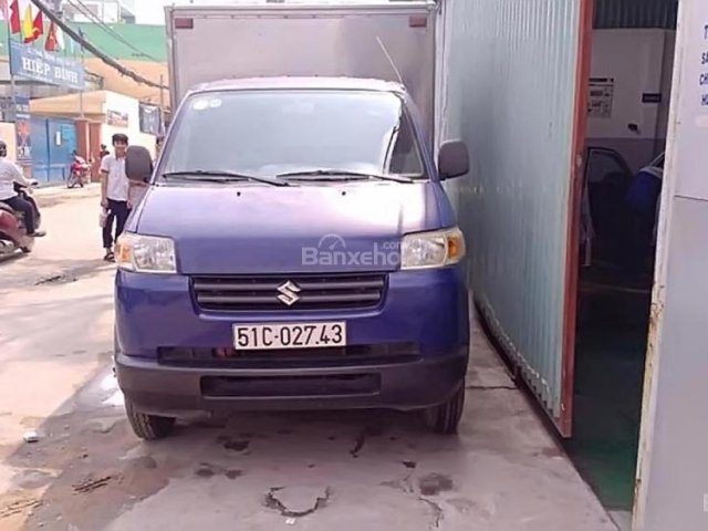 Bán lại xe Suzuki Carry Pro đời 2010, màu xanh 