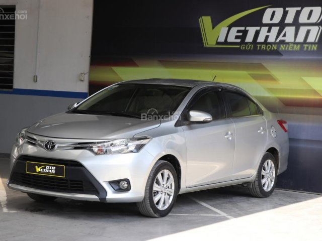 Bán Toyota Vios E 1.5MT sản xuất 2016, màu bạc