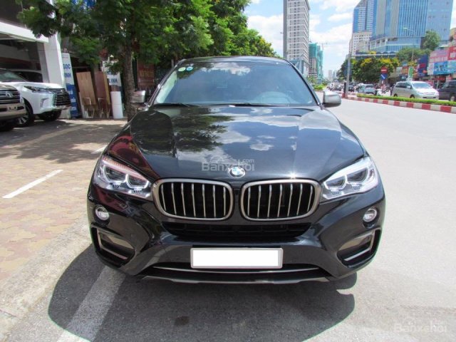Bán BMW X6 3.0 xăng sản xuất 2015, đăng ký 2016, màu đen xe nhập khẩu