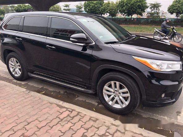 Bán xe Toyota Highlander năm 2014, màu đen, xe nhập số tự động