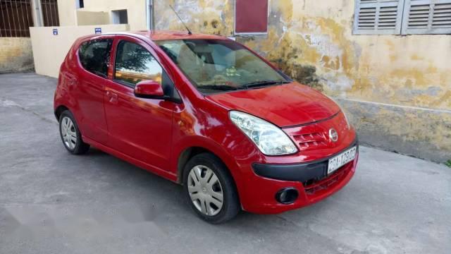 Cần bán lại xe Nissan Pixo đời 2010, màu đỏ, nhập khẩu số tự động, 265tr