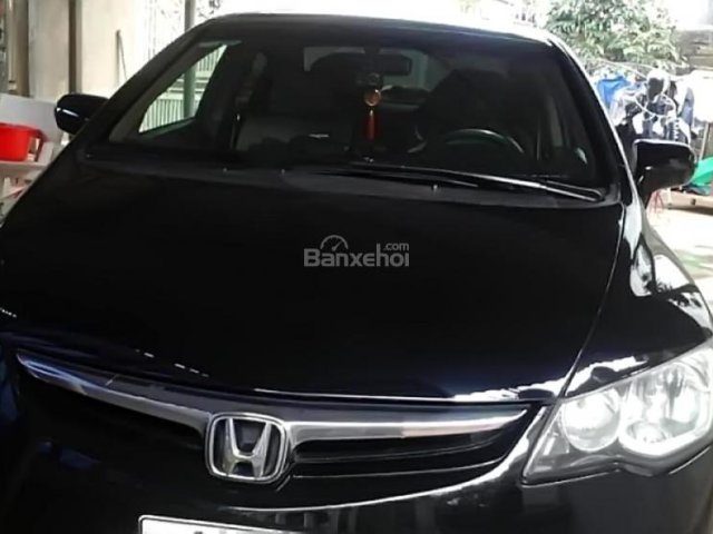 Cần bán xe Honda Civic 1.8 đời 2007, màu đen