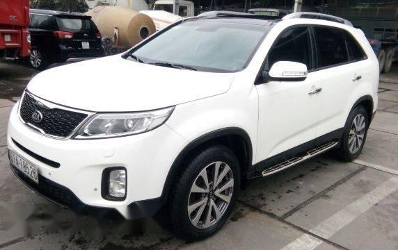 Cần bán gấp Kia Sorento đời 2014, màu trắng