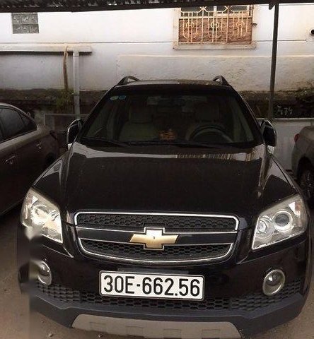 Bán ô tô Chevrolet Captiva LTZ năm 2008, màu đen chính chủ