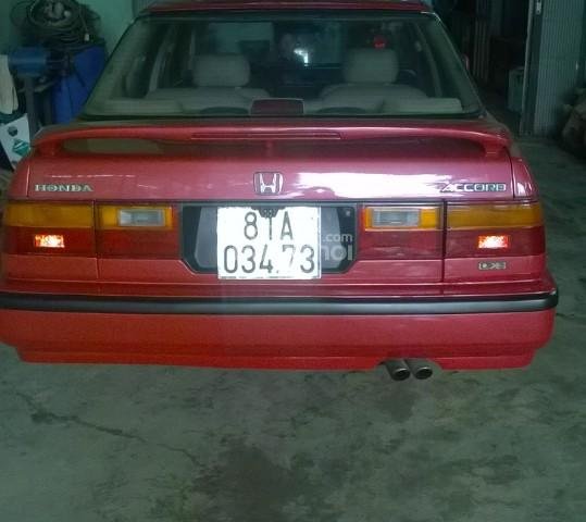 Bán xe Honda Accord năm 1989, màu đỏ, xe nhập