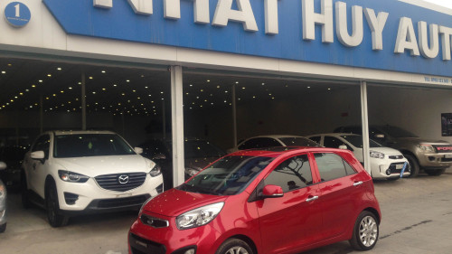 Bán Kia Picanto 1.25 AT đời 2013, màu đỏ, nhập khẩu