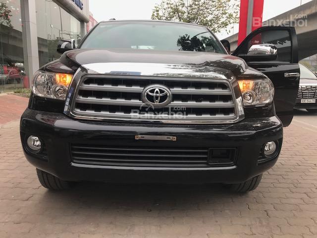 Cần bán gấp Toyota Sequoia 5.7 AT đời 2015, màu đen, nhập khẩu nguyên chiếc số tự động