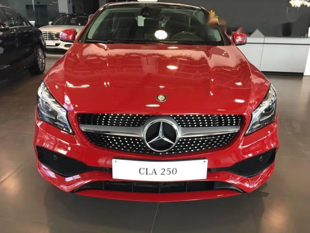 Bán xe Mercedes CLA 250 đời 2017, màu đỏ, nhập khẩu