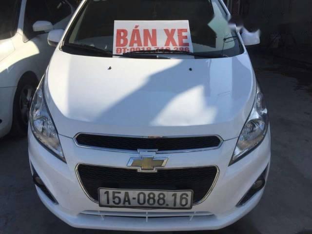 Bán ô tô Chevrolet Spark đời 2013, màu trắng