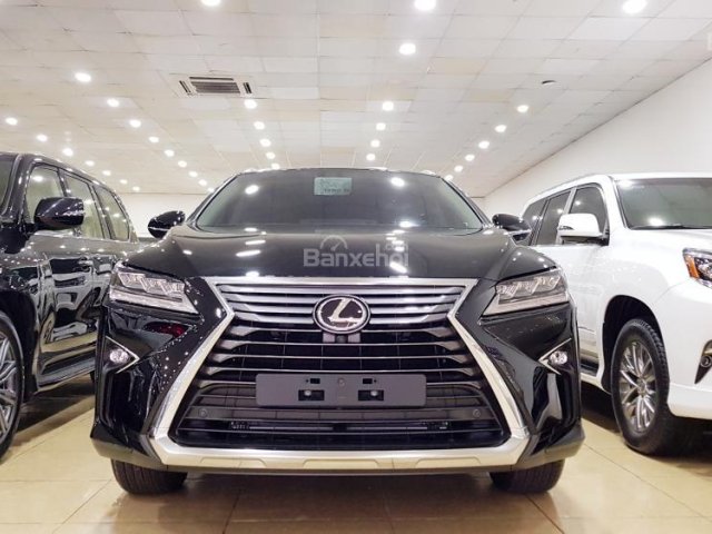 Cần bán xe Lexus RX 350 sản xuất 2017, mới 100%, màu đen, nội thất nâu