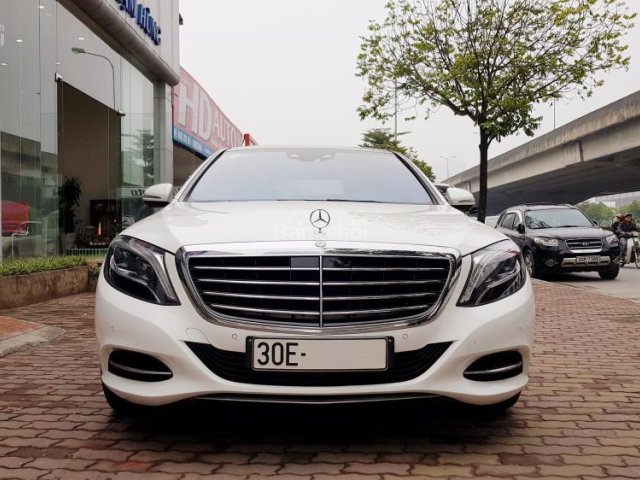 Bán Mercedes S400 sản xuất 2016, màu trắng, đăng ký cá nhân 2016