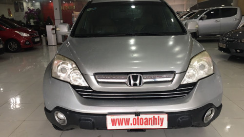 Cần bán gấp Honda CR V 2.0AT đời 2008, màu bạc số tự động, 505 triệu