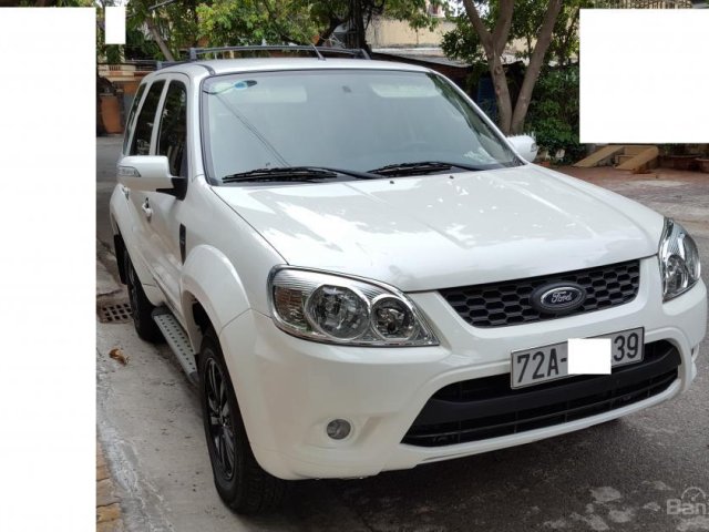 Quyết đoán mua ngay- Ford Escape XLS 2014 màu trắng đẹp, 1 đời chủ, giá 470tr, đt 0919796811