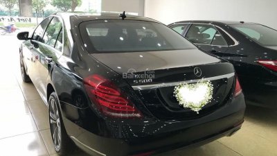 Bán Mercedes Benz S500 sản xuất và đăng ký cuối 2015 màu đen, xe siêu đẹp, 1 chủ từ đầu