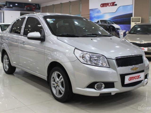 Bán ô tô Chevrolet Aveo LT 1.5 MT đời 2016, màu bạc, giá tốt