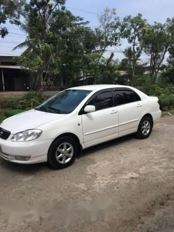 Bán ô tô Toyota Corolla Altis 1.8MT đời 2002, màu trắng còn mới