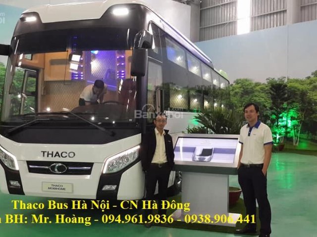 Bán xe Thaco Mobihome TB120SL năm 2019, xe khách 36 giường, xe khách Thaco Mobihome giường nằm, giá xe khách