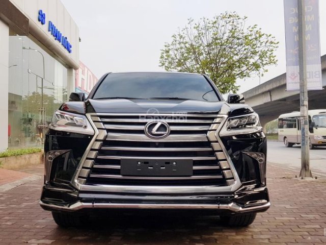 Bán Lexus Lx570 2018 màu đen, nội thất nâu da bò, xe nhập khẩu nguyên chiếc mới 100%