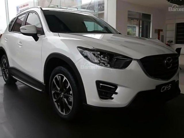 Bán xe Mazda CX 5 2.5 AT 2WD đời 2017, màu trắng