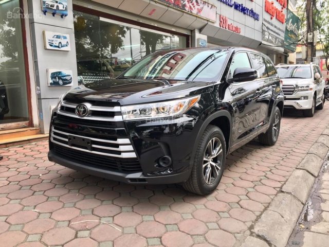 Bán xe Toyota Highlander LE sx 2019, màu đen, màu đỏ nhập khẩu Mỹ LH: 0982.84.2838