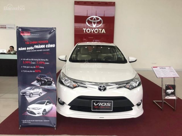 Toyota Giải Phóng + Bán xe Vios 1.5E trả trước từ 120tr + Tặng phụ kiện, bảo hiểm, LH: 0963584444