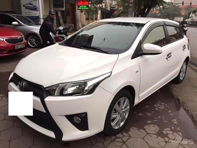 Bán Toyota Yaris 2015, màu trắng, nhập khẩu nguyên chiếc