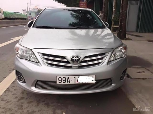 Cần bán gấp Toyota Corolla altis đời 2012, màu bạc, giá chỉ 545 triệu