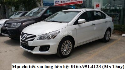 Suzuki Ciaz nhập khẩu, giá rẻ nhất phân khúc Sedan hạng B.LH: 01659914123