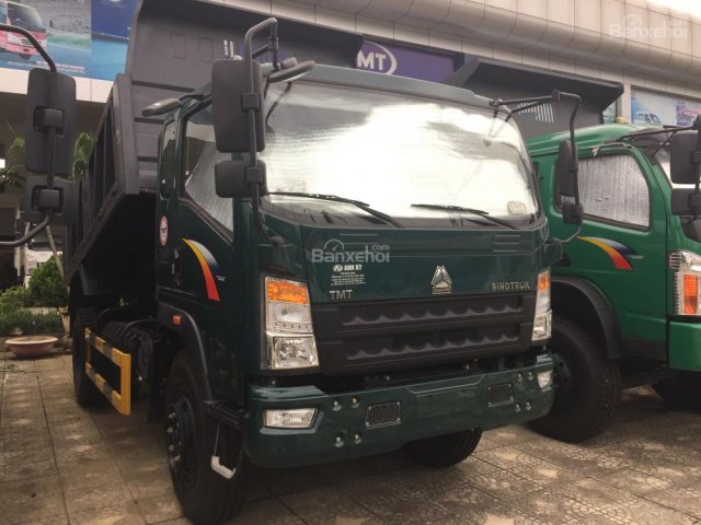 Bán xe Ben TMT Sinotruk 8,6 tấn rẻ nhất thị trường, trả góp. LH: 0936358859