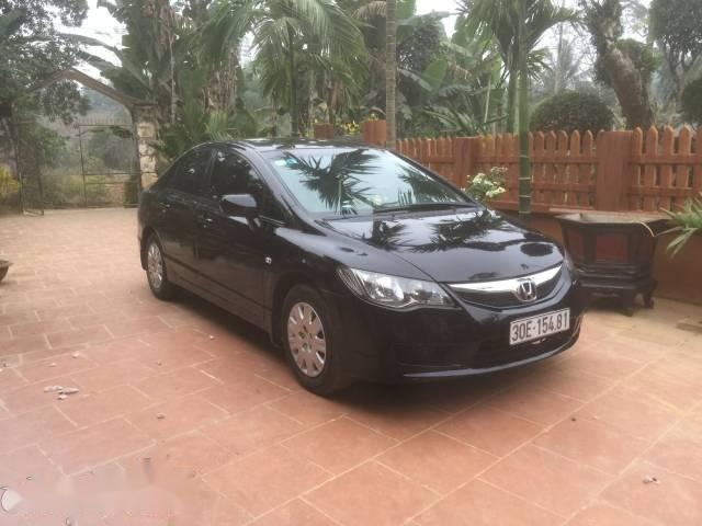 Bán xe Honda Civic đời 2009, màu đen