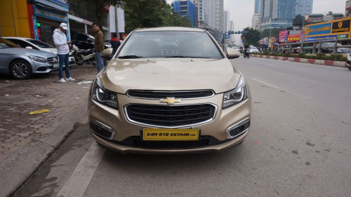 Bán Chevrolet Cruze LTZ 1.8AT đời 2016, màu vàng cát