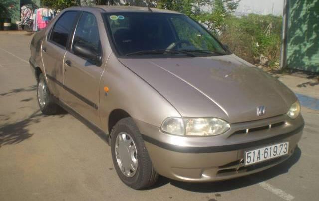 Bán Fiat Siena đời 2002, màu vàng cát