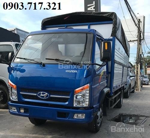 Bán xe tải Hyundai 2T3 thùng dài 4m3, có 2 tầng số, giá ưu đãi