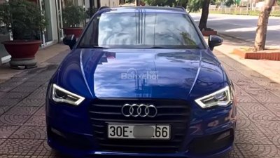 Bán xe Audi A3 Sline đời 2016, màu xanh lam, nhập khẩu nguyên chiếc