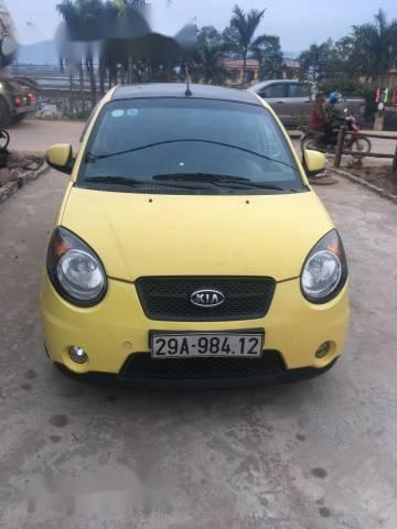 Bán xe Kia Morning SLX đời 2008, màu vàng, xe nhập, giá chỉ 235 triệu