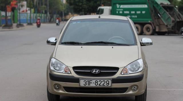 Chính chủ bán xe Hyundai Getz năm 2010, màu vàng, xe nhập