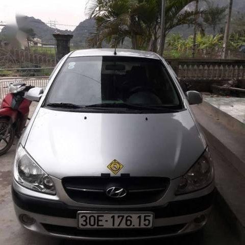 Chính chủ bán Hyundai Getz sản xuất 2009, màu bạc